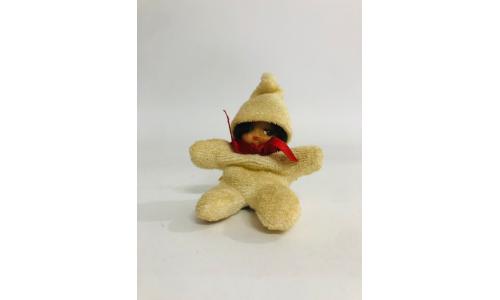 Estrela Boneca Miudinha Roupinha Branca